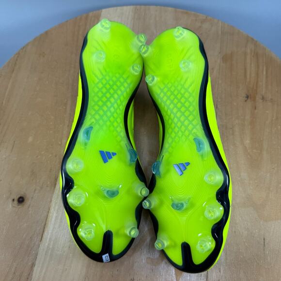 Mens 6.5 / W7.5 - Adidas Copa Pure 3 Elite FG Soccer Cleats Laceless Lucid Lemon - Picture 7 of 9